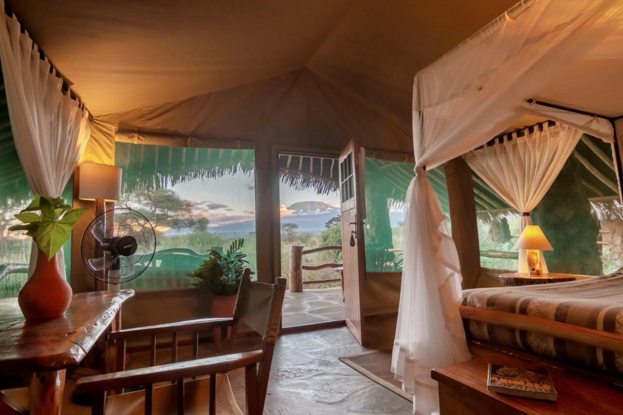 Kibo Safari Camp Amboseli Exterior foto